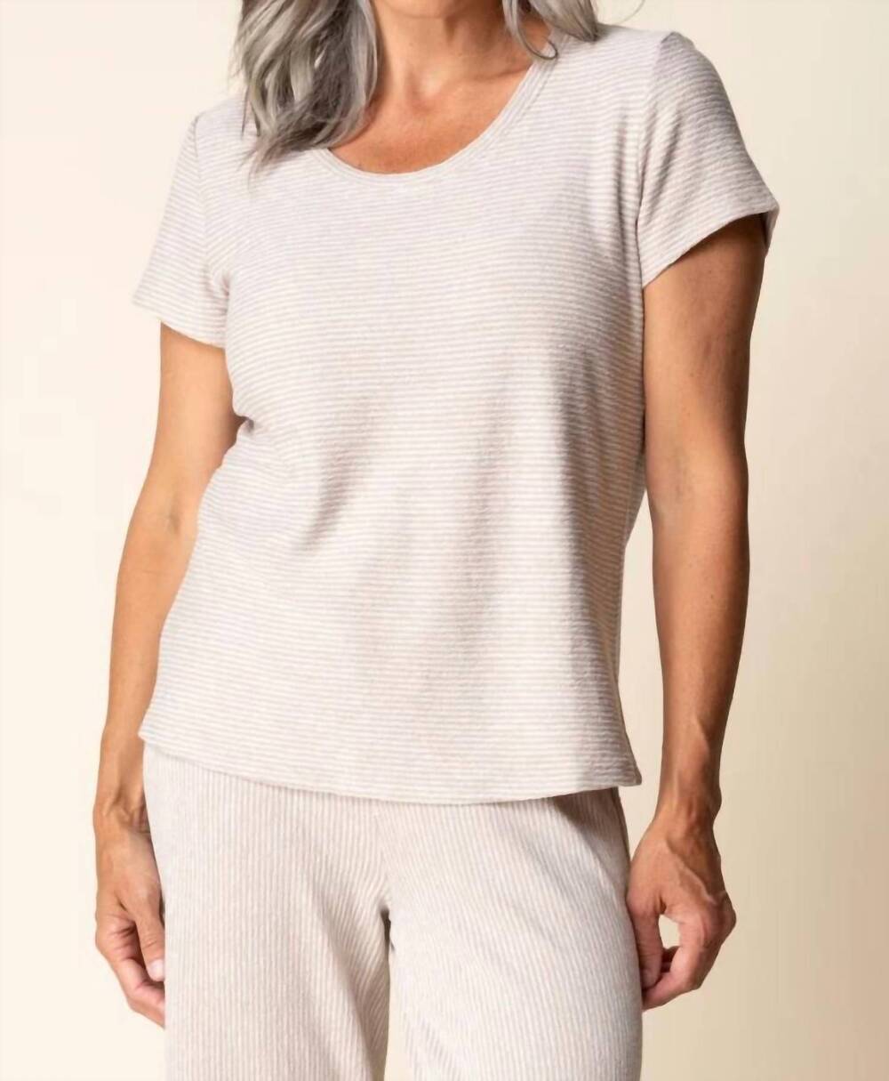 NEW ESCAPE BY HABITAT women's pasadena oakwood top in beige